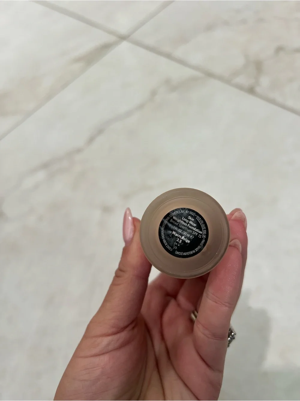 Bobbi Brown Skin Long-Wear Foundation Warm Beige